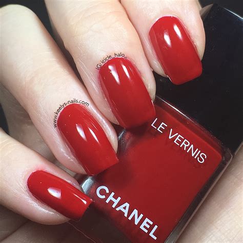 rouge noir nail polish chanel|Chanel Rouge puissant nail polish.